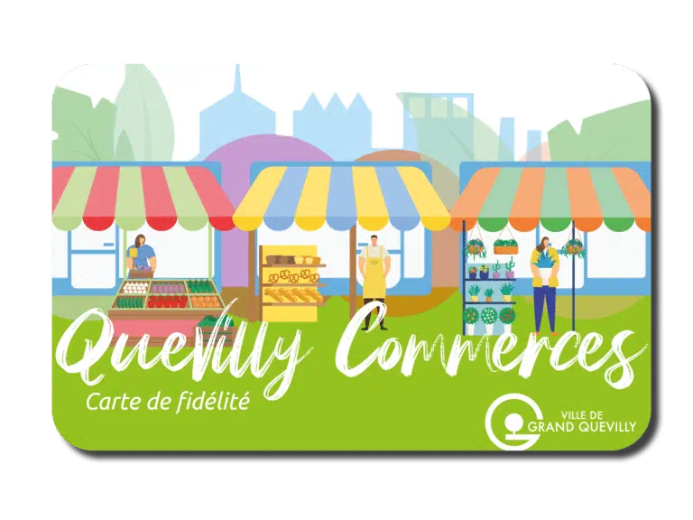 la Ville de Grand Quevilly et Proxity lancent la carte de fidélité Quevilly Commerces.