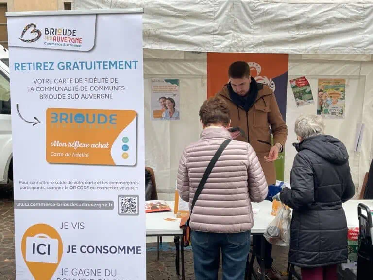 Lancement de la carte de fidélité de la Communauté de Communes Brioude Sud Auvergne