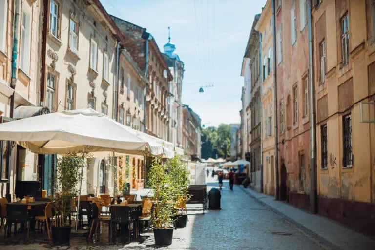 Rue commerçantes locale