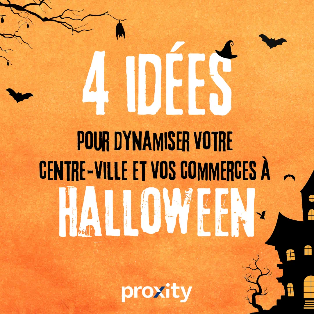 4 idées pour dynamiser votre centre-ville et vos commerces à Halloween