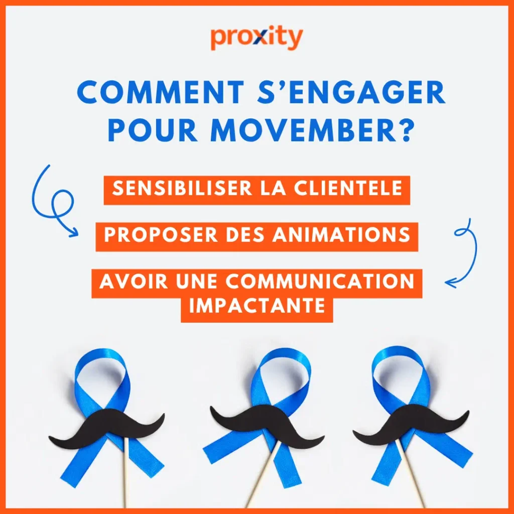 Comment s'engager pour Movember en tant que commerçants ?