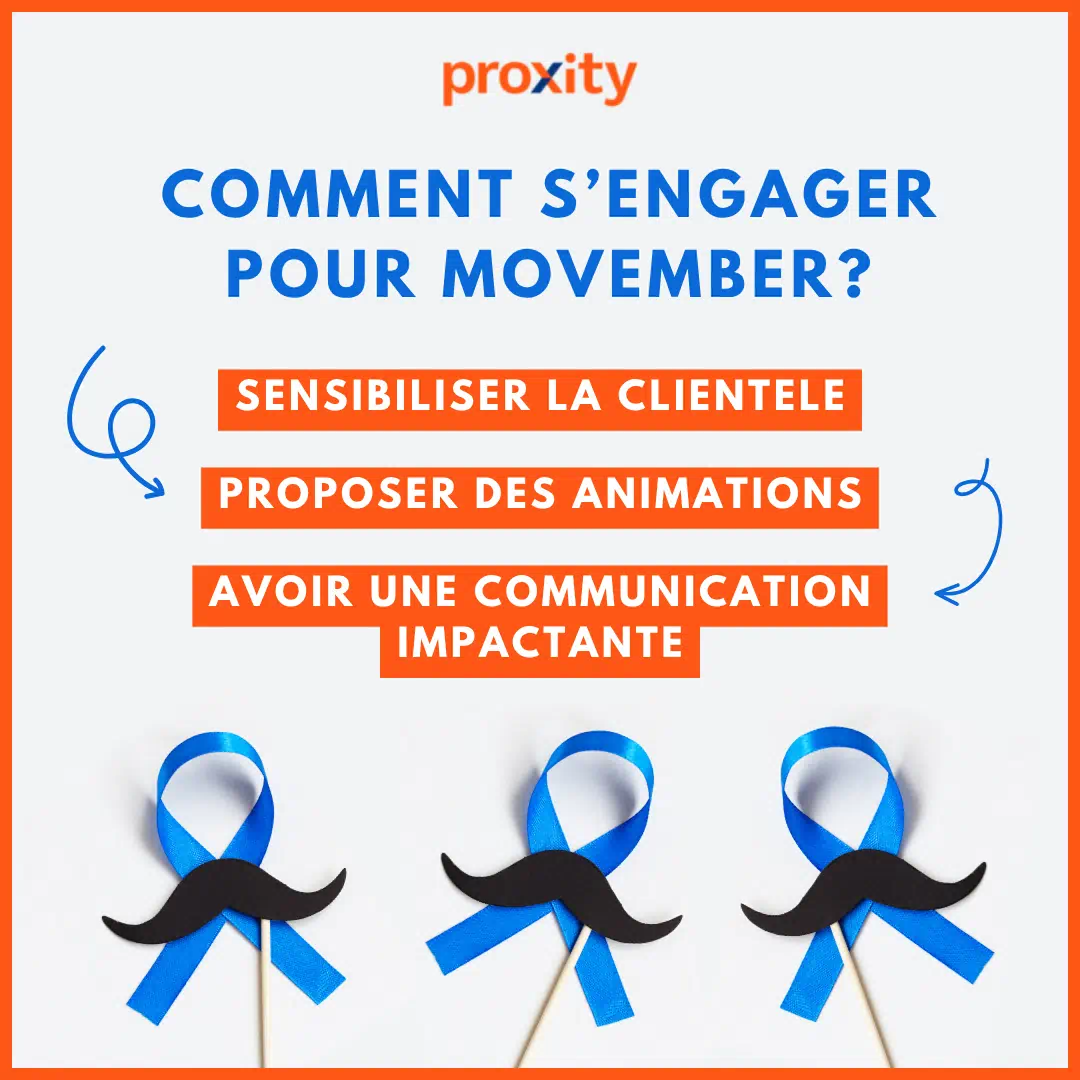 Comment s'engager pour Movember en tant que commerçants ?