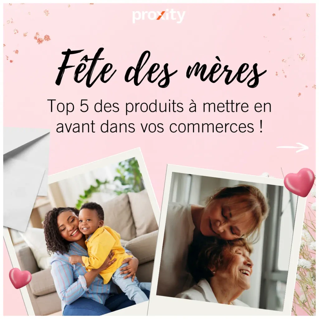 Découvrez les 5 produits à mettre en avant dans votre commerce pour la fête des mères
