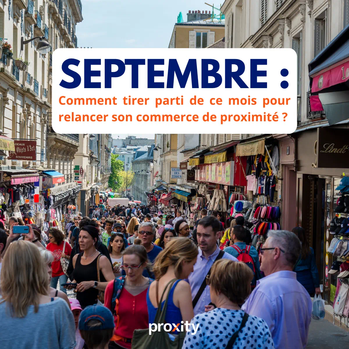 Septembre et la rentrée marquent un vrai redémarrage de l’activité en centre-ville.