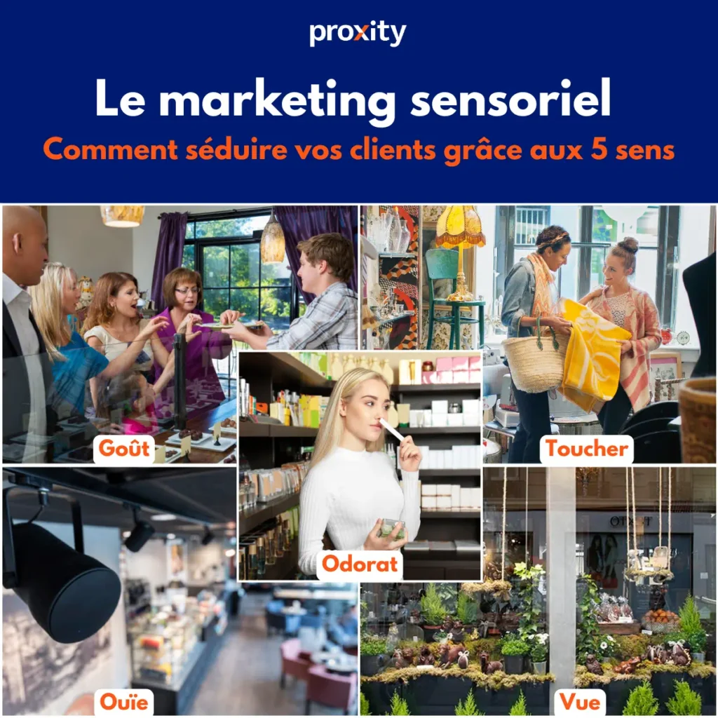 Comment utiliser les cinq sens pour séduire ses clients