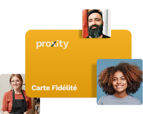 Carte de fidélité collective Proxity