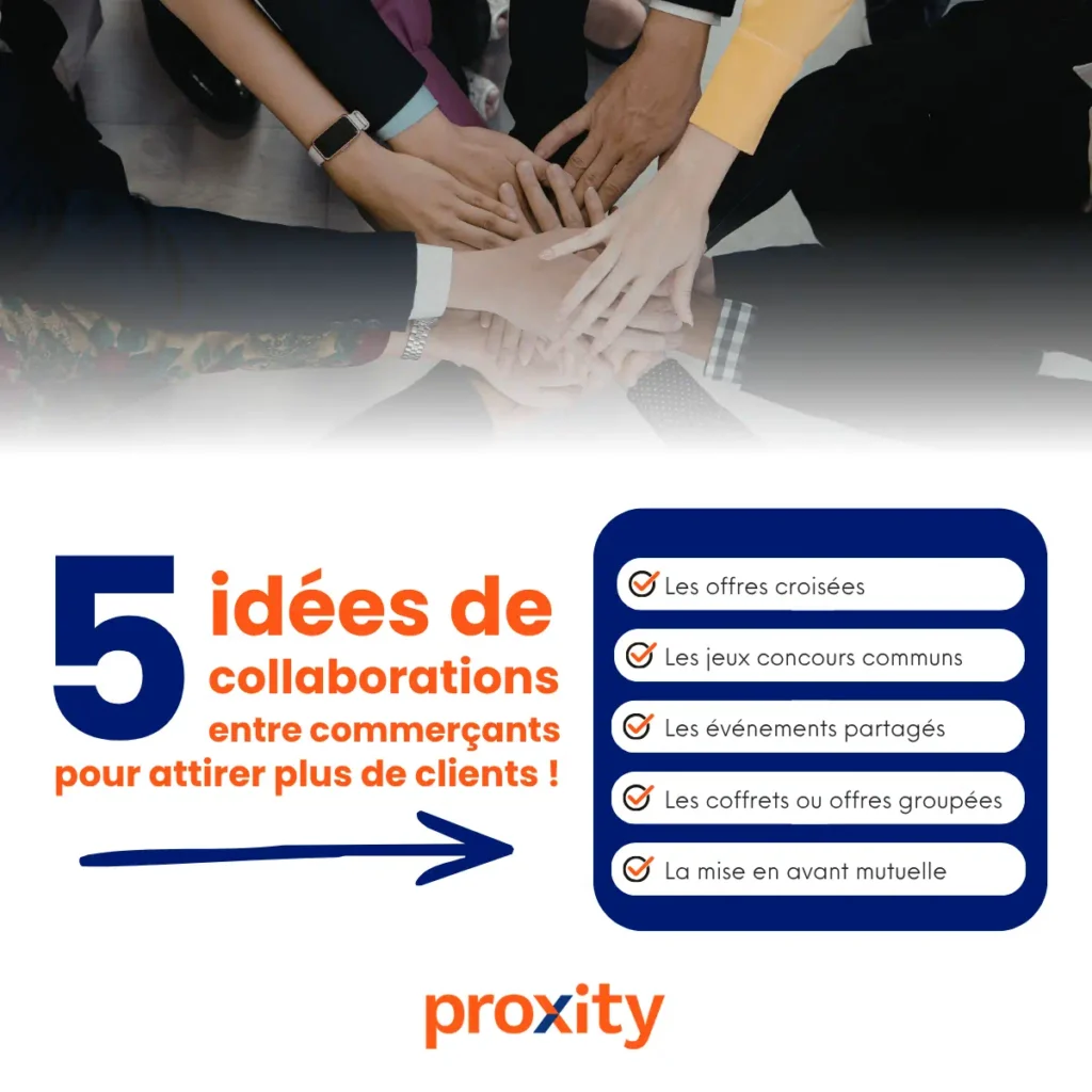 Découvrez cinq idées de collaboration entre commerçants