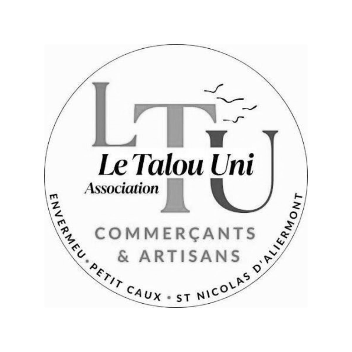 Logo de l'association des commerçants et artisans Le Talou Uni