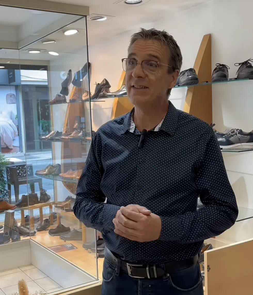 Commerce Marc Degrange chaussures à Oulilns