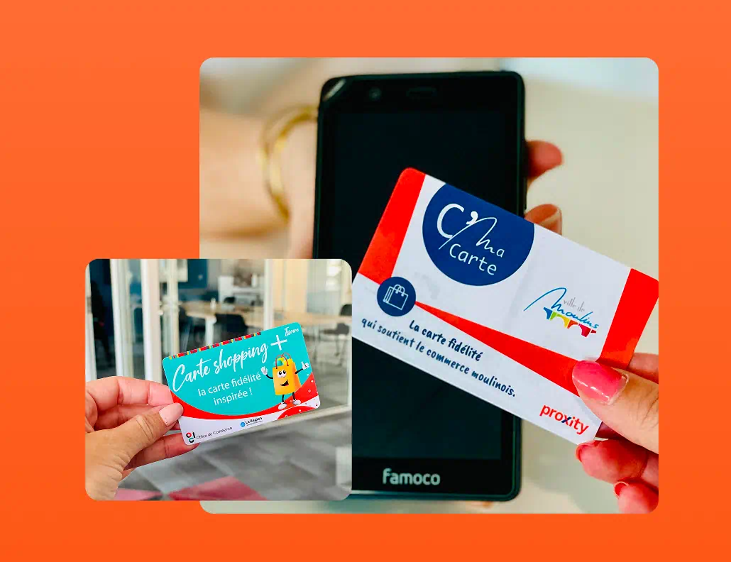La carte de fidélité collective Proxity conçue pour redynamiser les centres villes et le commerce de proximité