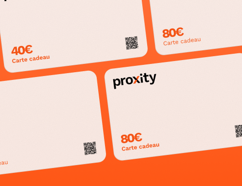 Solution carte cadeau Proxity