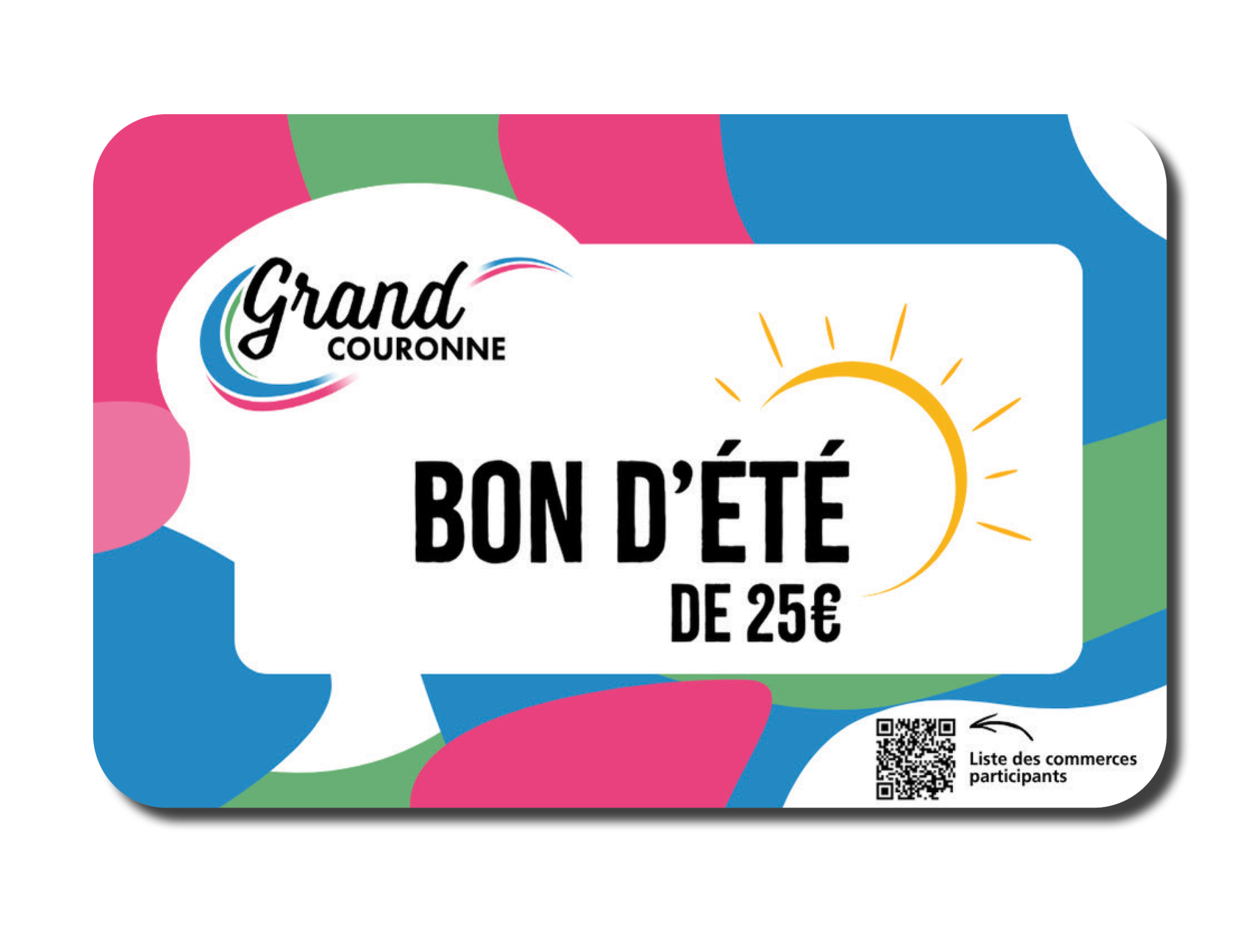 La carte cadeau locale du CCAS de Grand Couronne