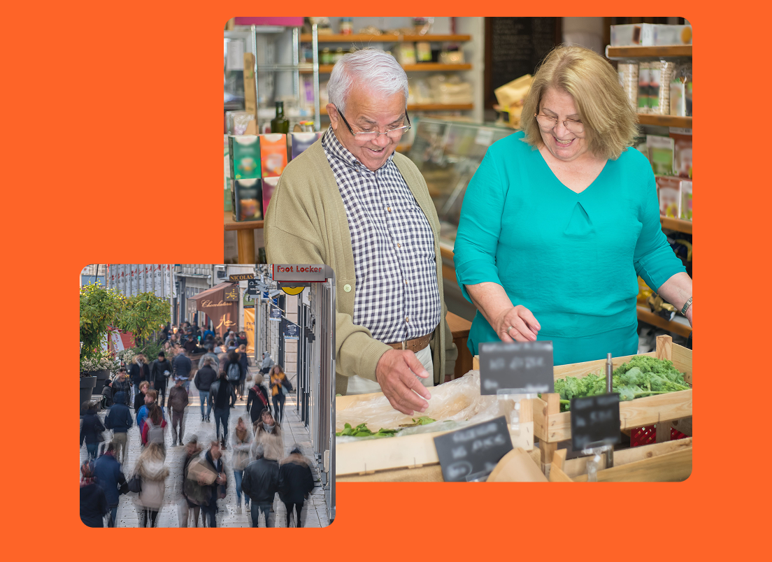 En choisissant nos solutions, vous agissez concrètement pour l'économie locale et la redynamisation du centre-ville tout en augmentant le pouvoir d'achat des seniors.